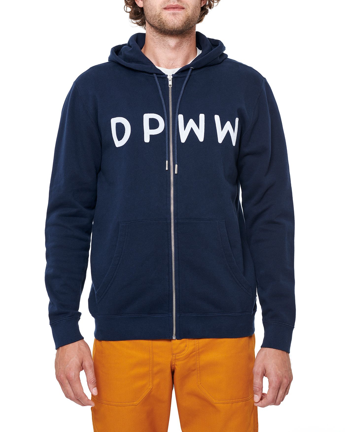 Photo of DPWW Zip Hooded Sweatshirt, Navy