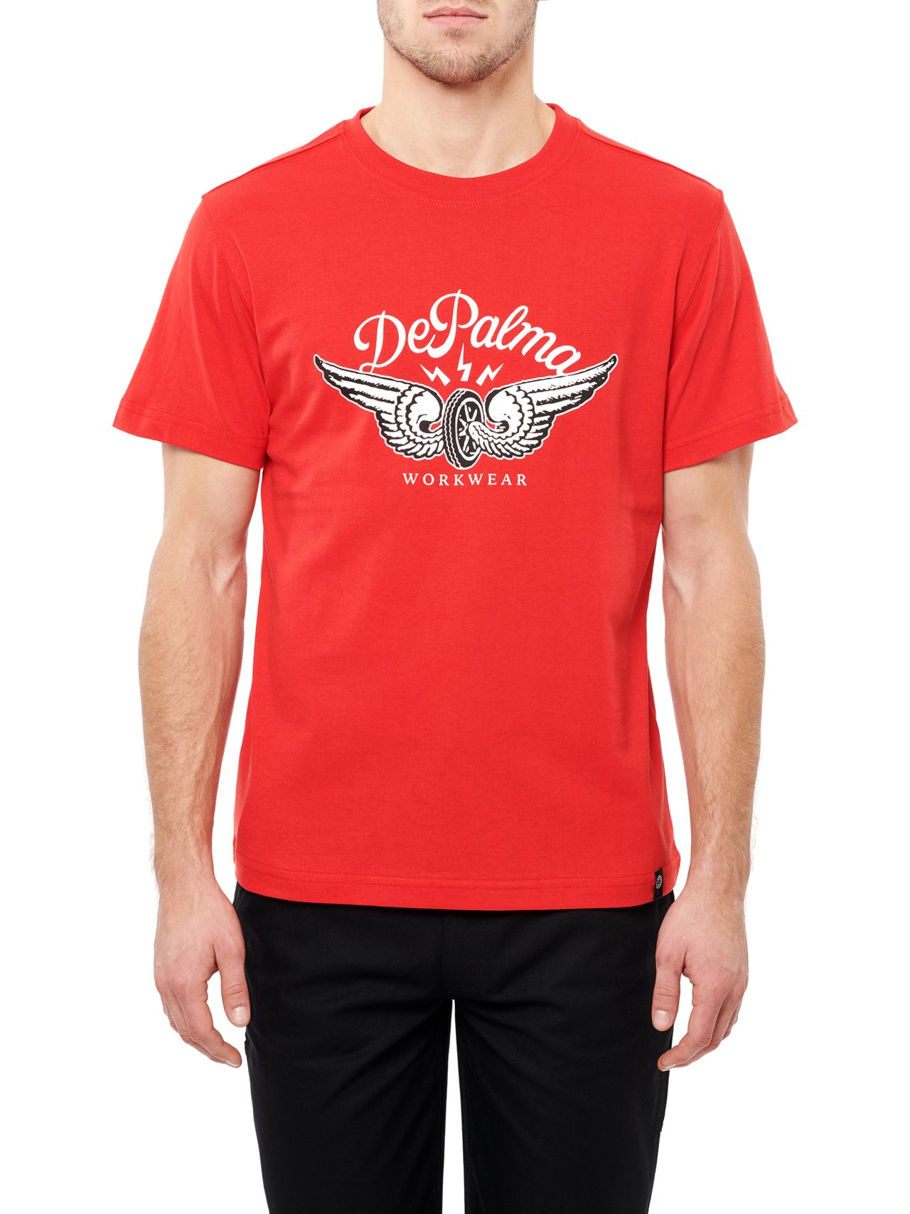 Photo of Retro Wheels S/S T-shirt, Red