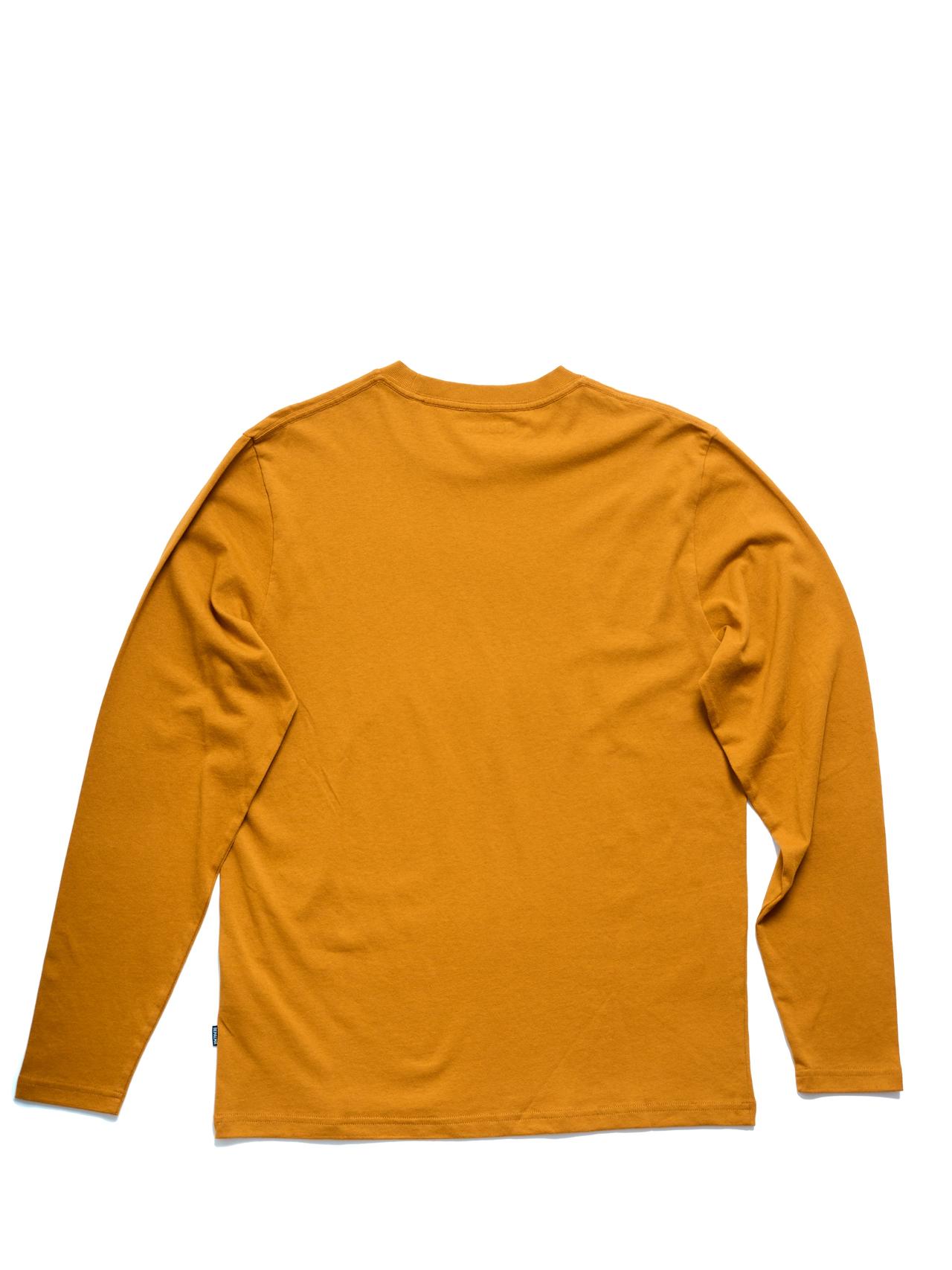 Photo of Sawyer L/S T-shirt, Midweight OE Jersey, Tobacco