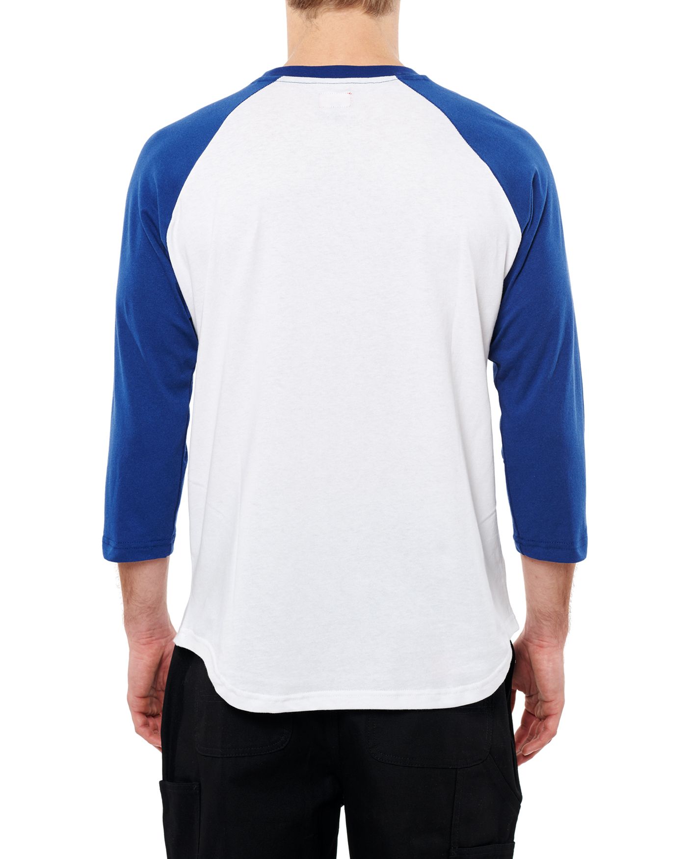 Photo of Nothing Man 3/4 Raglan T-shirt, White