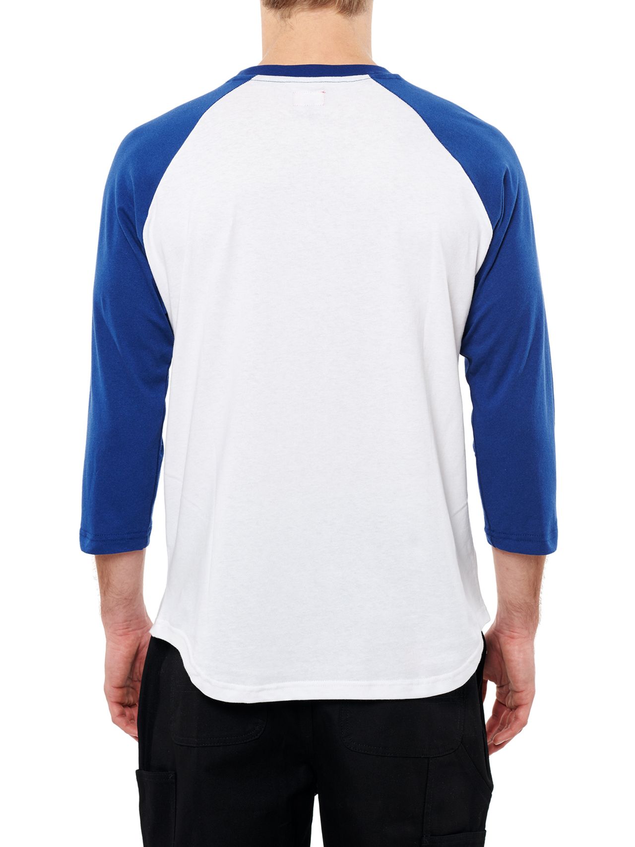 Photo of Nothing Man 3/4 Raglan T-shirt, White
