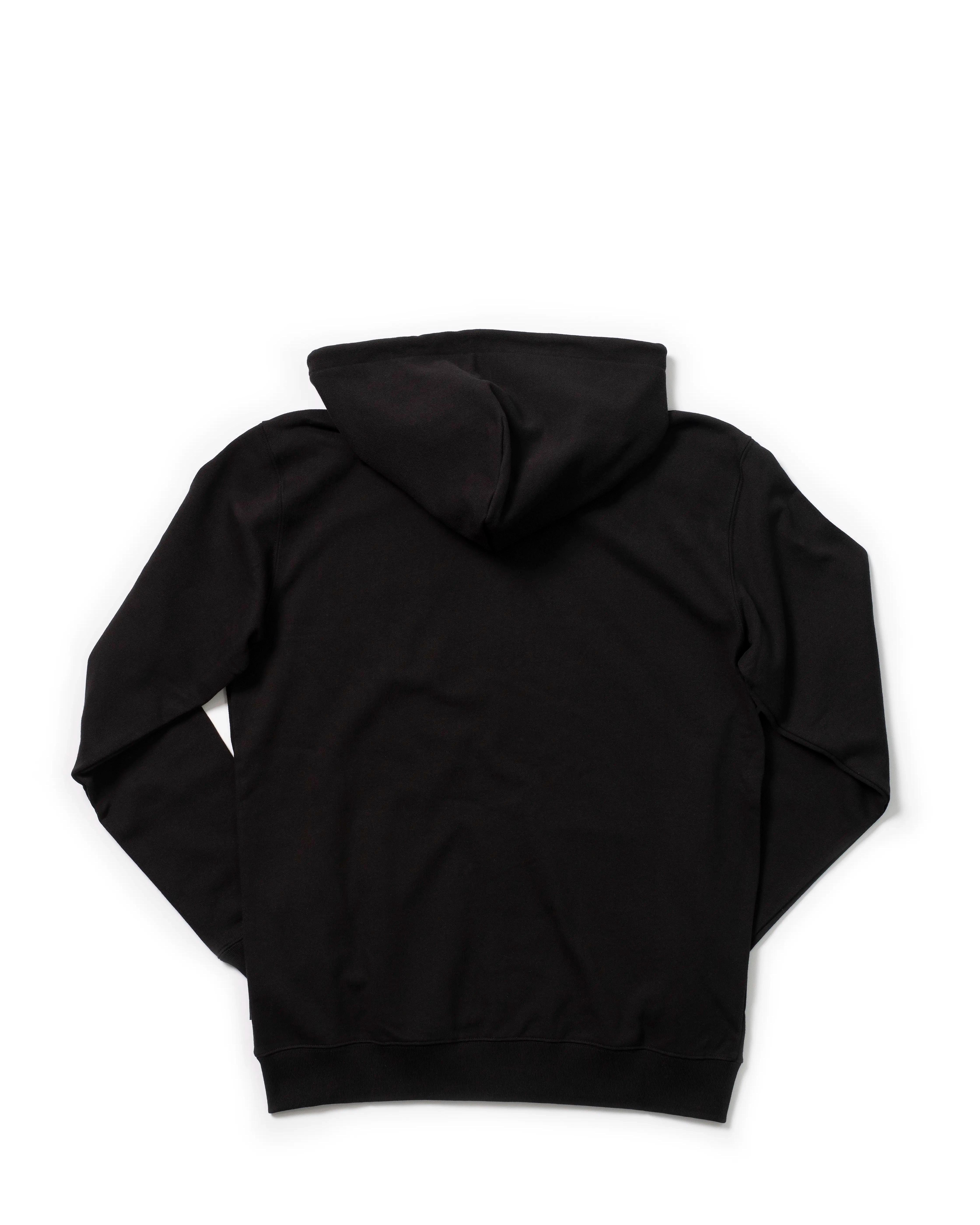 Photo of Profile Zip Hooded Sweatshirt, Black