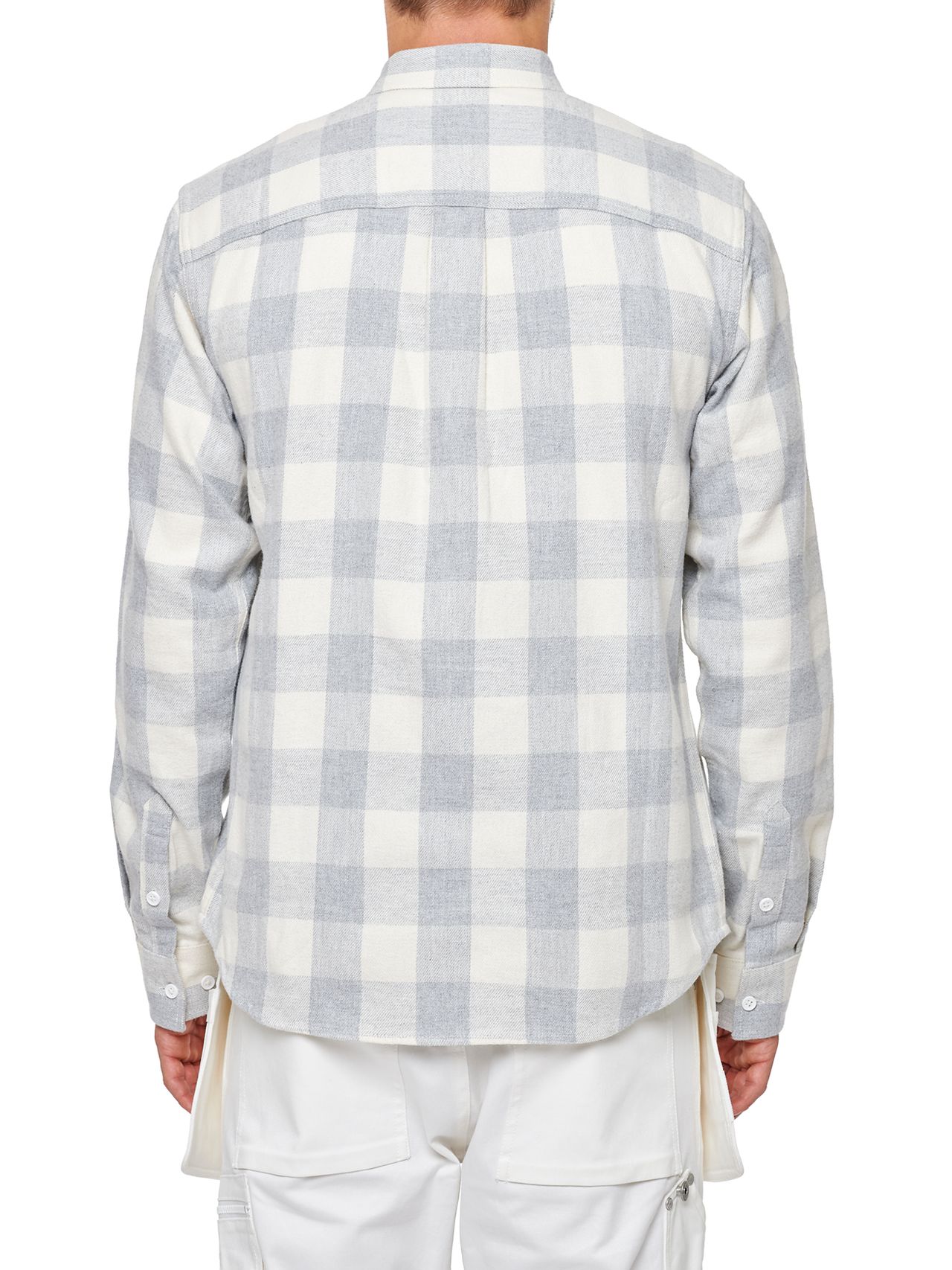Photo of Alcro L/S Flannel Shirt Alcro L/S Flannel Shirt, White