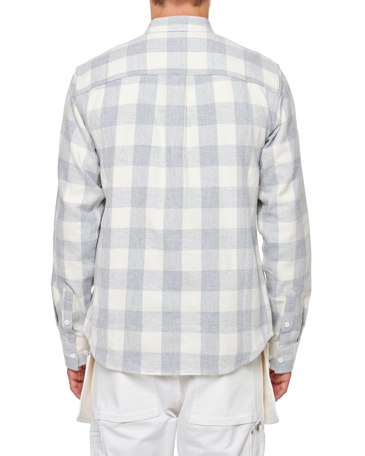 Photo of Alcro L/S Flannel Shirt Alcro L/S Flannel Shirt, White