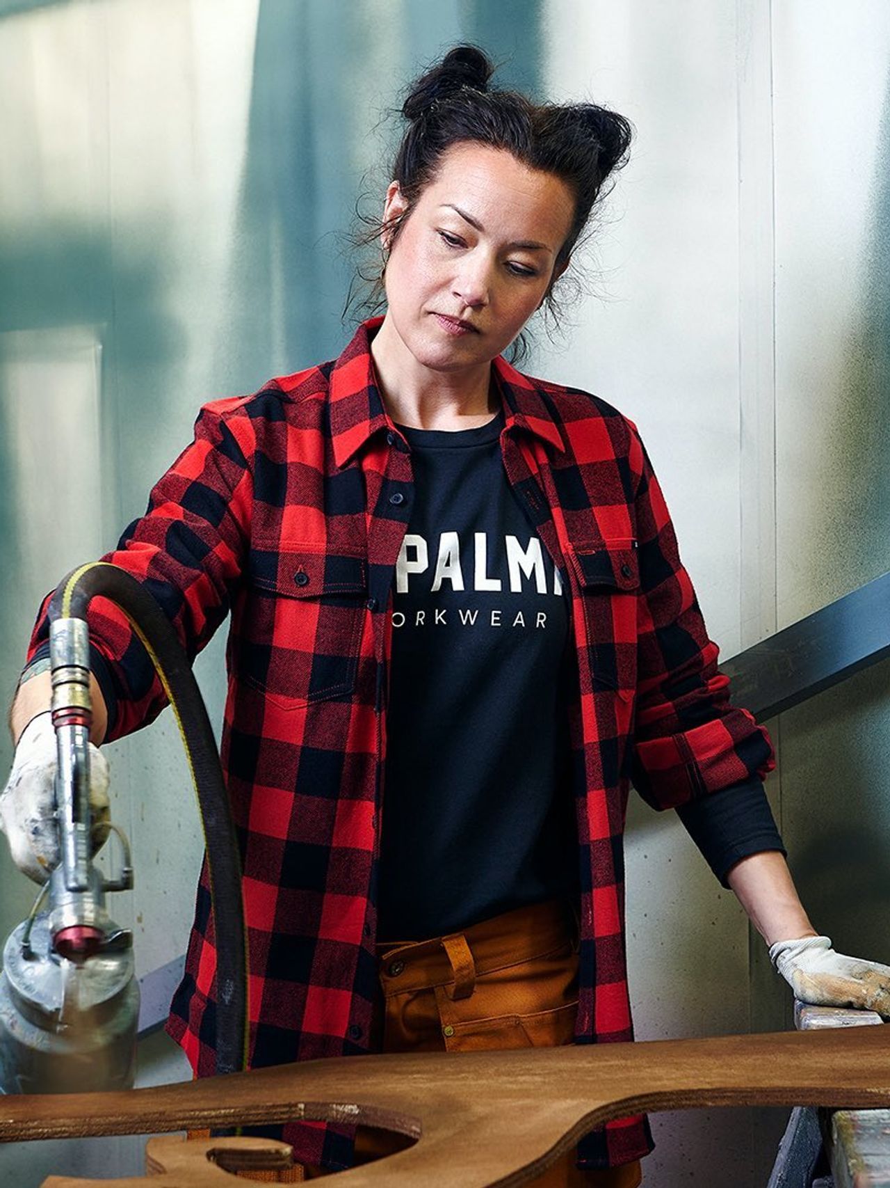 Photo of Buffalo L/S Shirt, Red