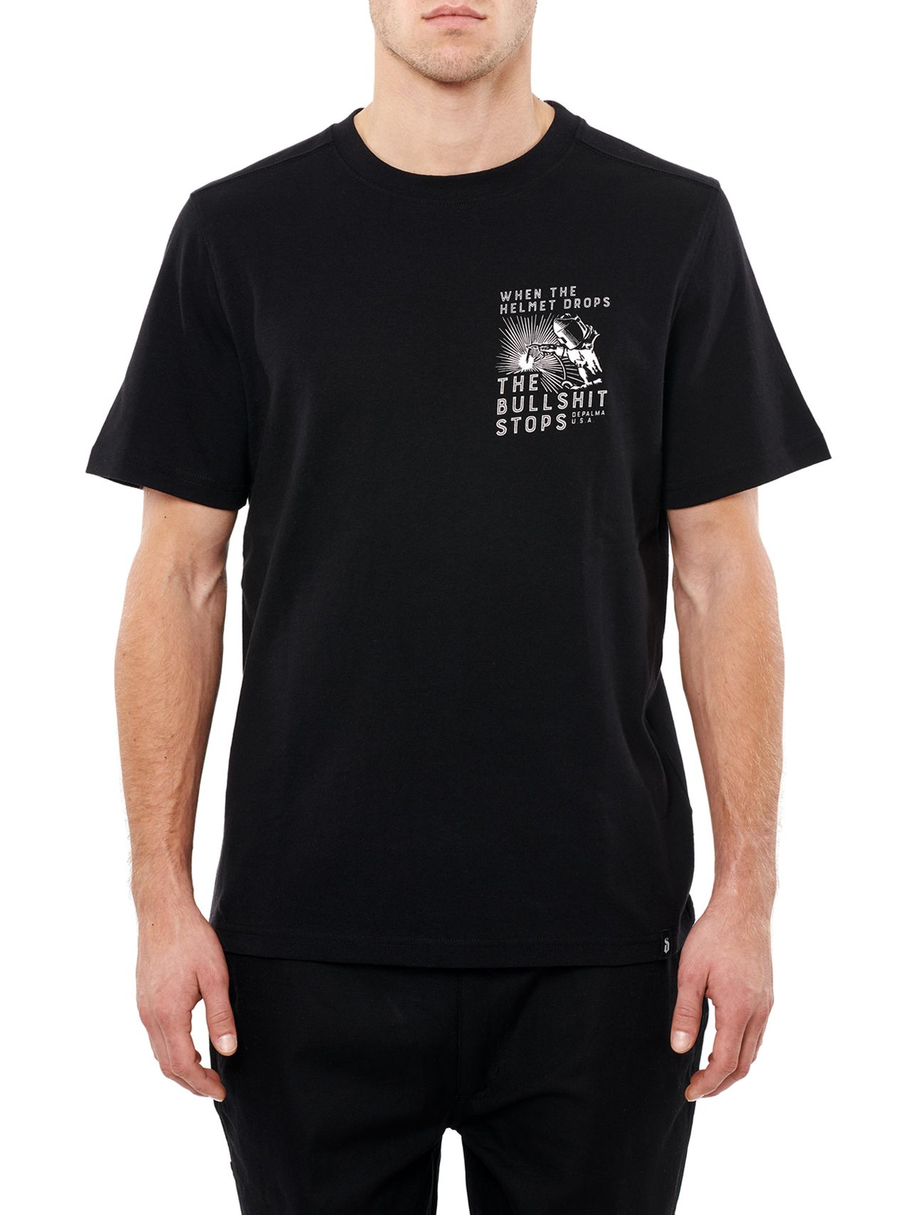 Photo of Straight Time S/S T-shirt, Black