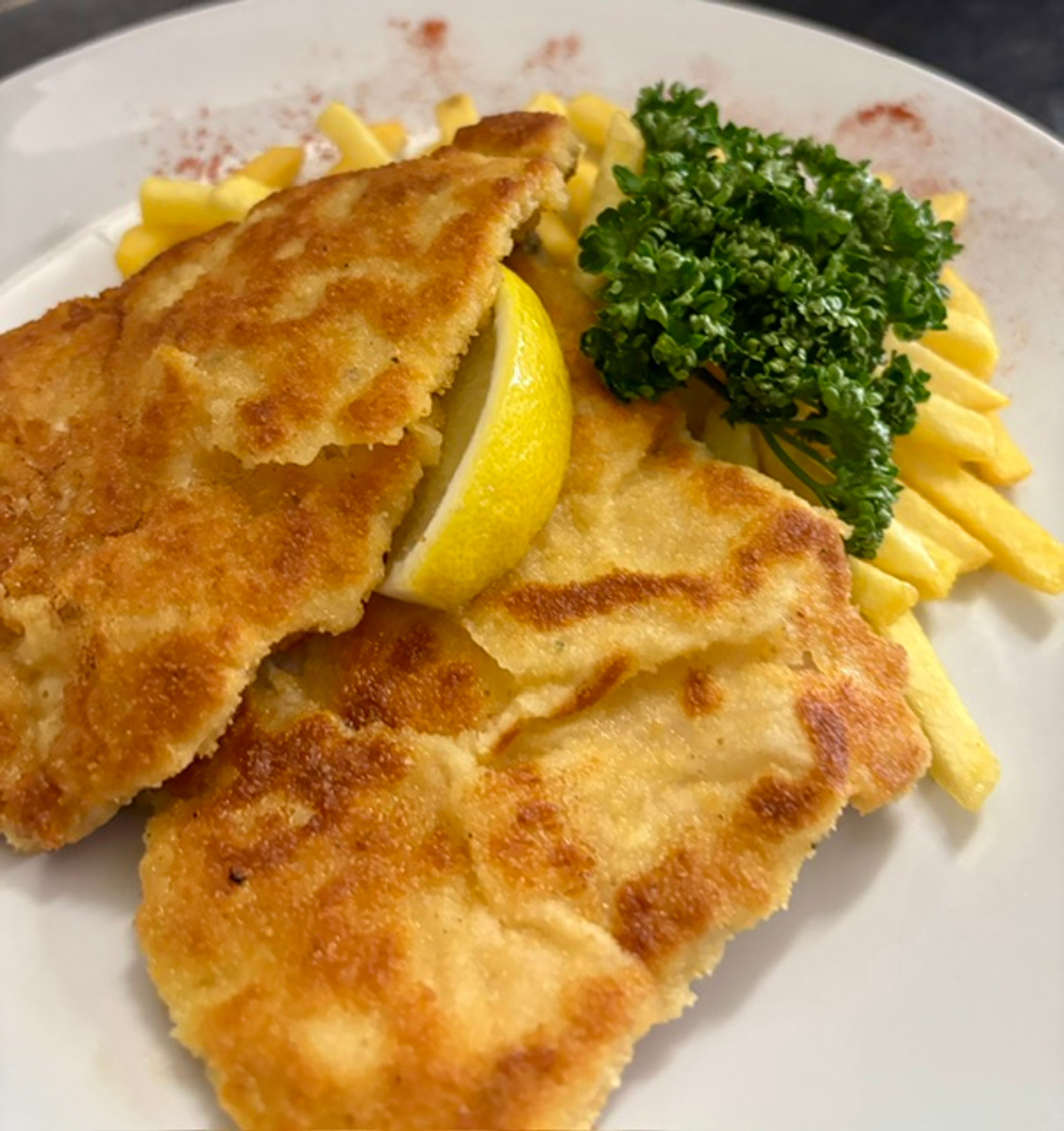 Gebackenes Schnitzel „Wiener Art“