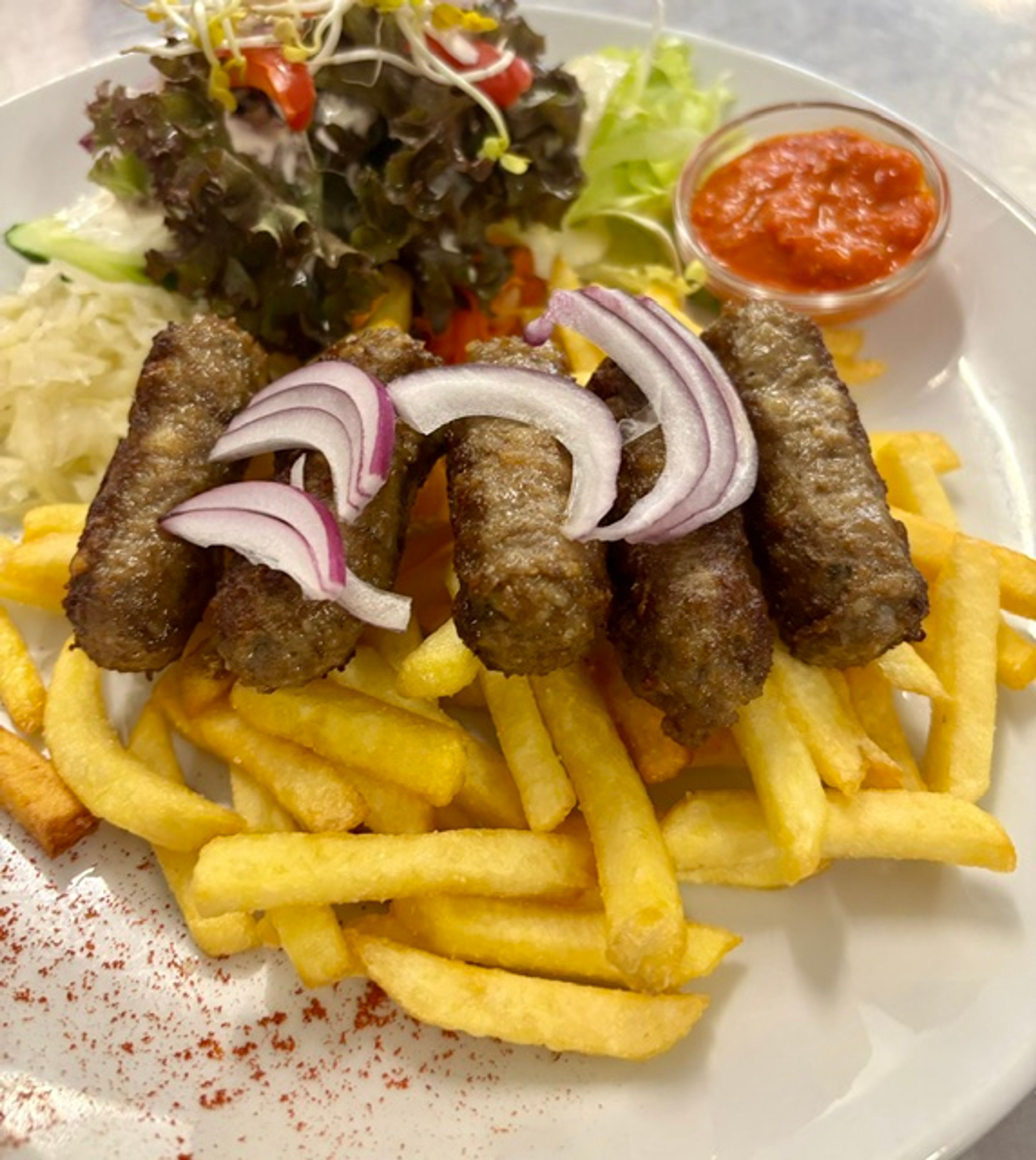 Cevapcici vom Grill 