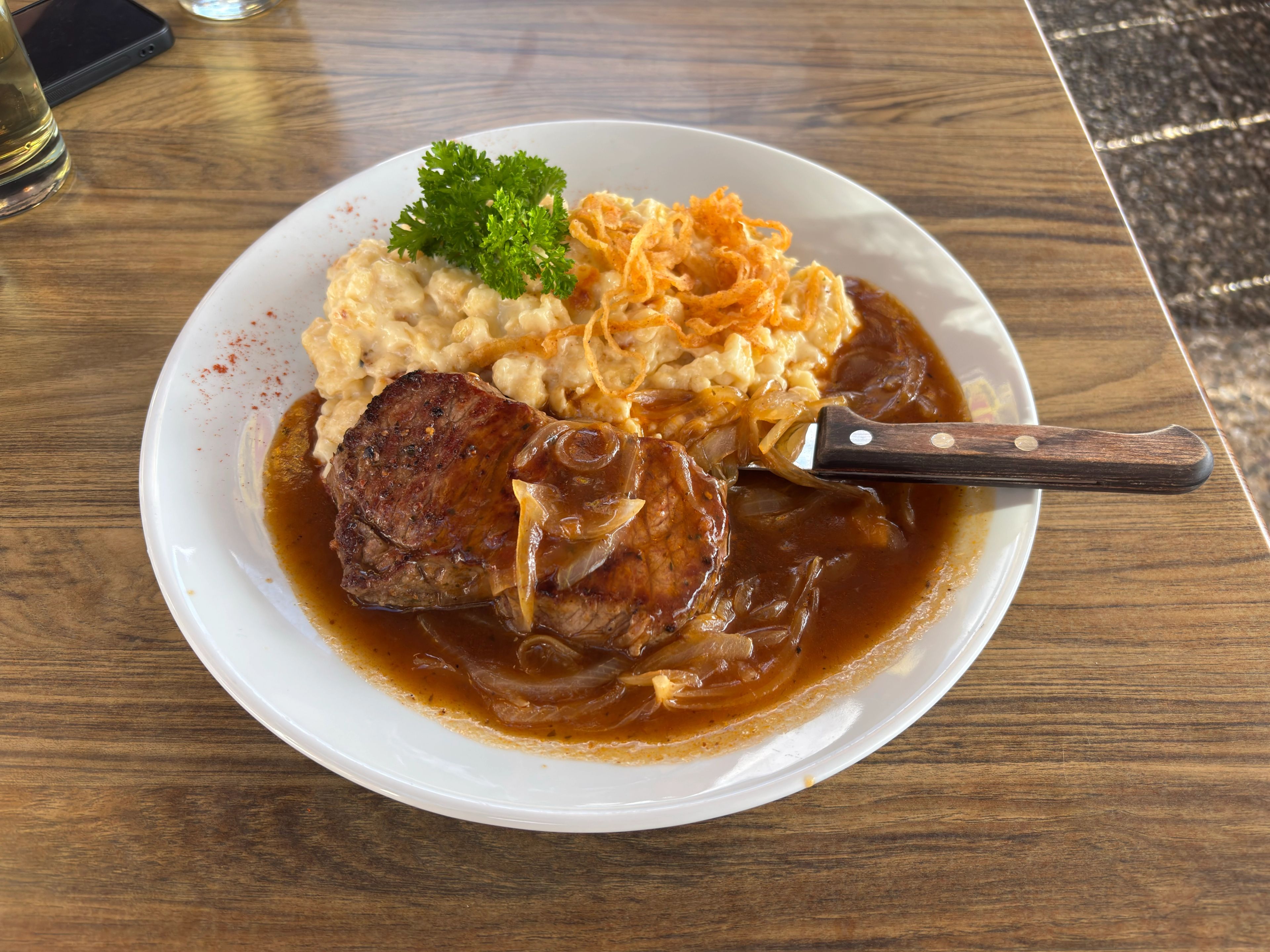 Zwiebelrostbraten