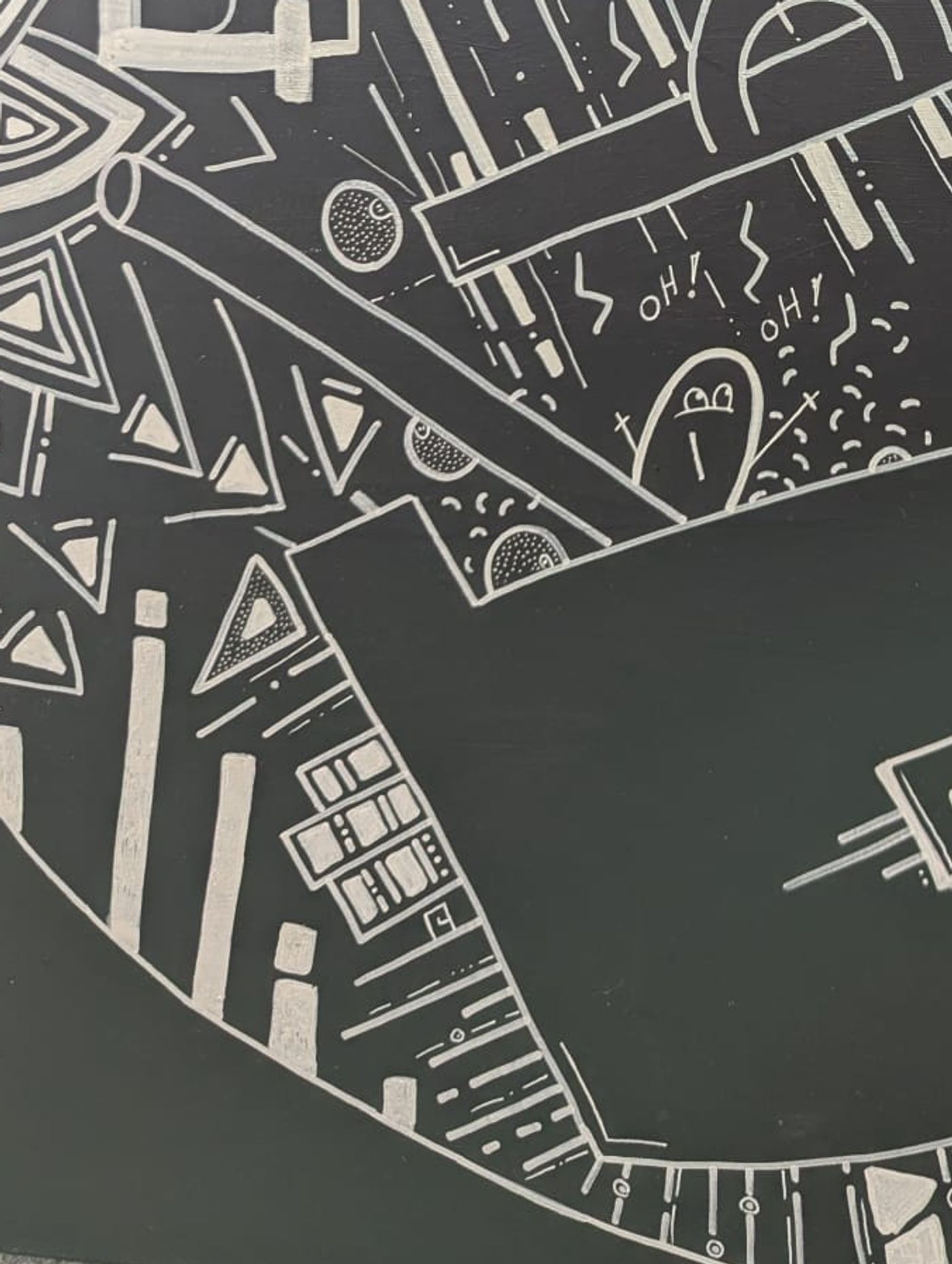 Décoration pour le Restaurant du Major Davel à Morrens  — détail 3