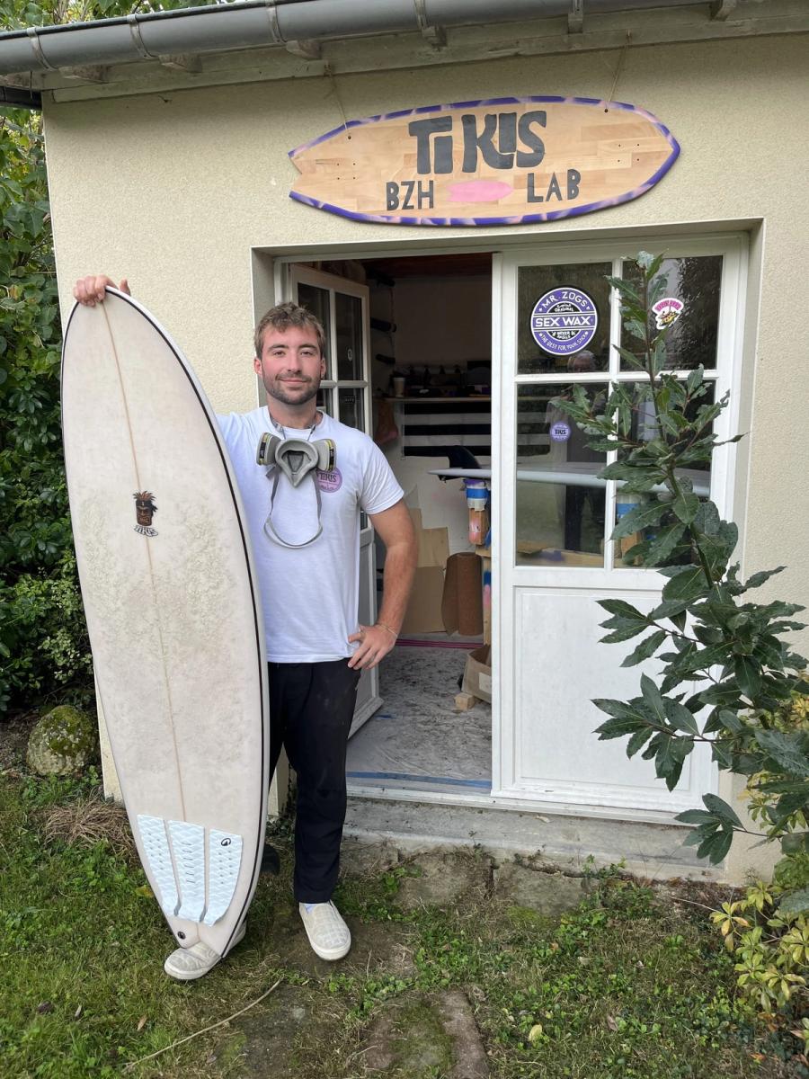 Quiver de planches TIKIS Surfboards