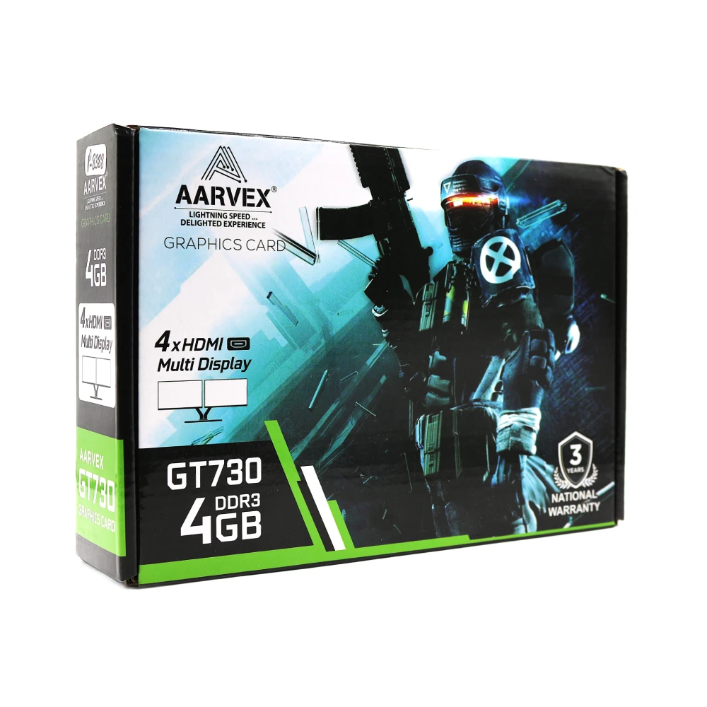 AARVEX GT 730 4GB GDDR3 GPU DDR3 4 GB
