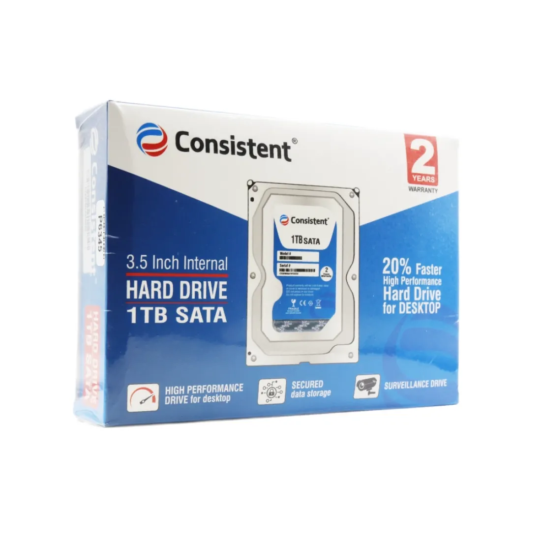 Consistent Pullout Internal Desktop Hard Disk Sata 1TB
