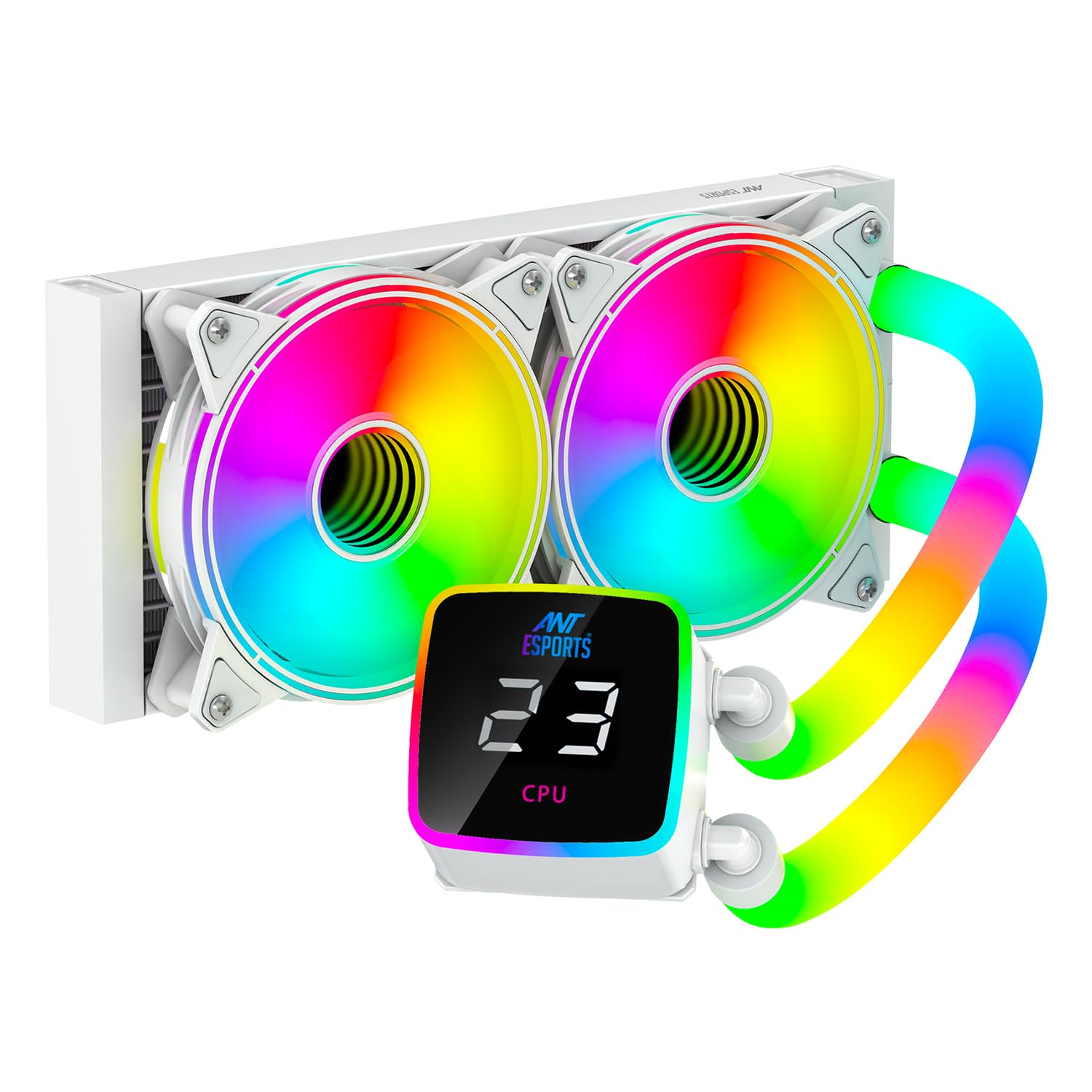 Ant Esports CPU Cooler Liquid ICE Glow 240 ARGB