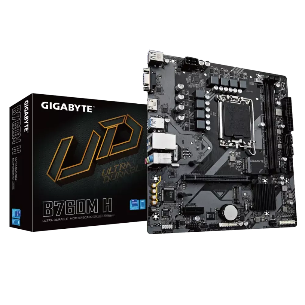 Gigabyte B760M H DDR5 Motherboard