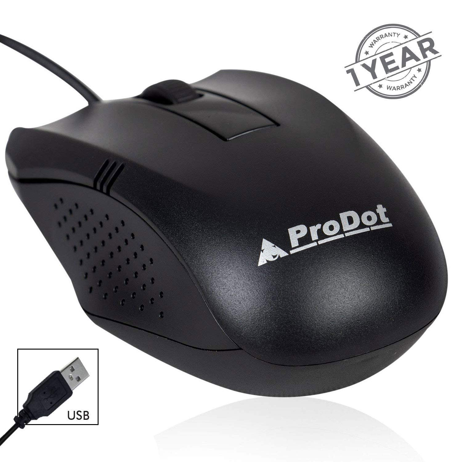 ProDot mu-253s Optical Wired Mouse 