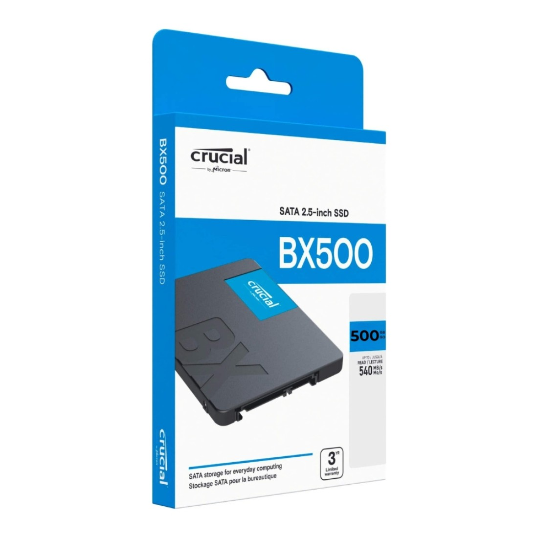 Crucial Internal SSD 500GB SATA (BX500)