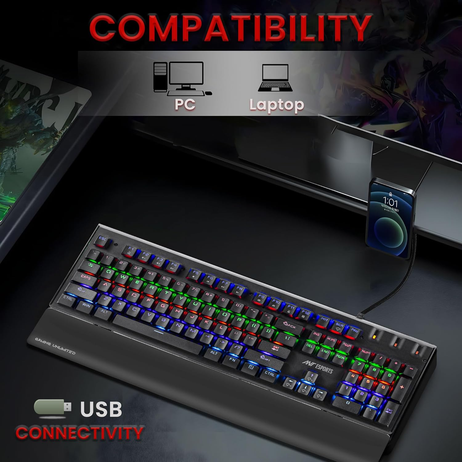 ANT  ESPORTS MK 3500 Wired Gaming Keyboard