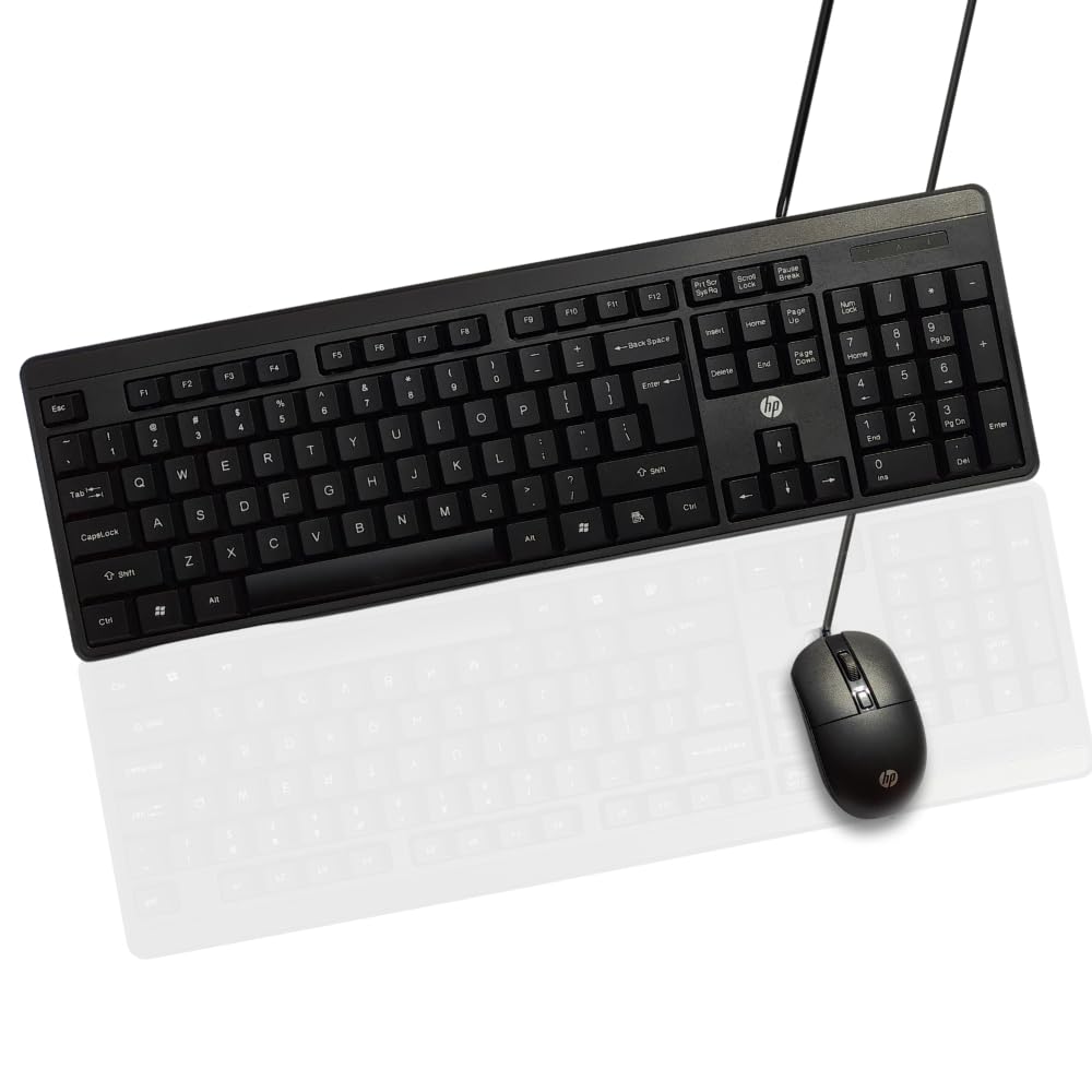 HP KM 150 Wired Keyboard and Mouse Combo  