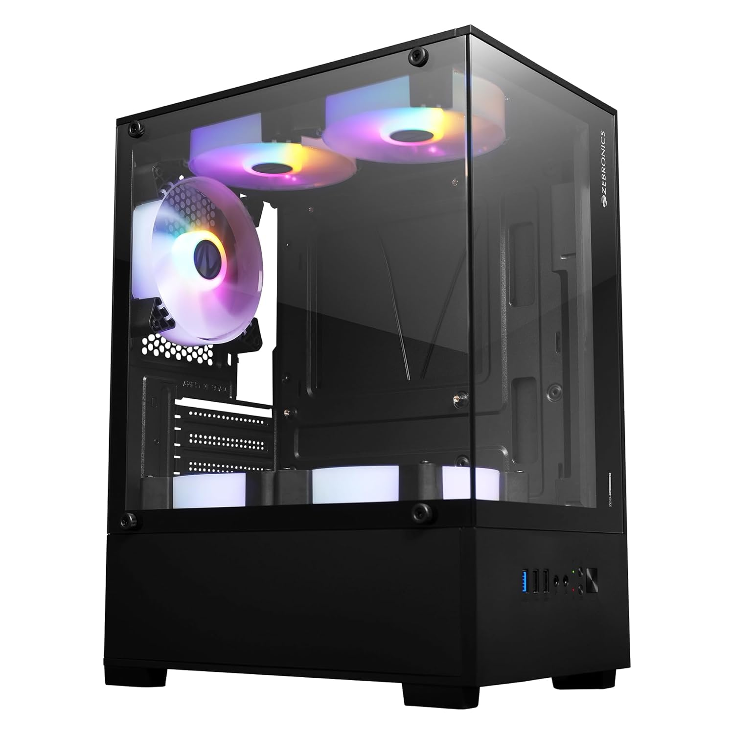 ZEBRONICS-ICEBERG Gaming  Cabinet (Black)