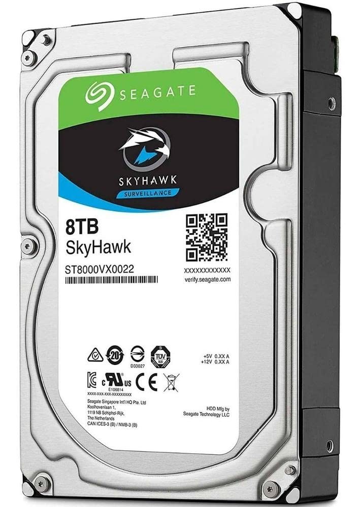 Seagate Skyhawk 8TB SATA 3.5 Inch Surveillance CCTV Hard Disk