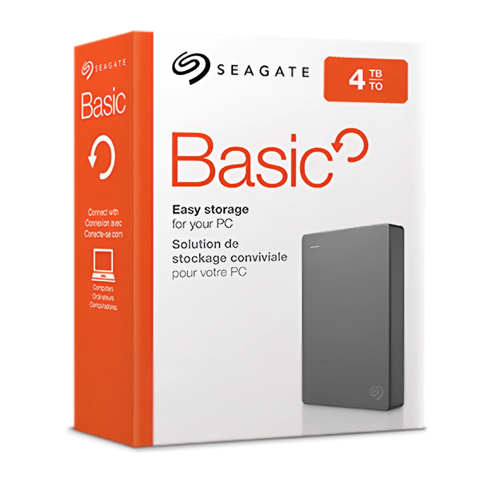 Seagate External USB Hard Disk Basic 4TB