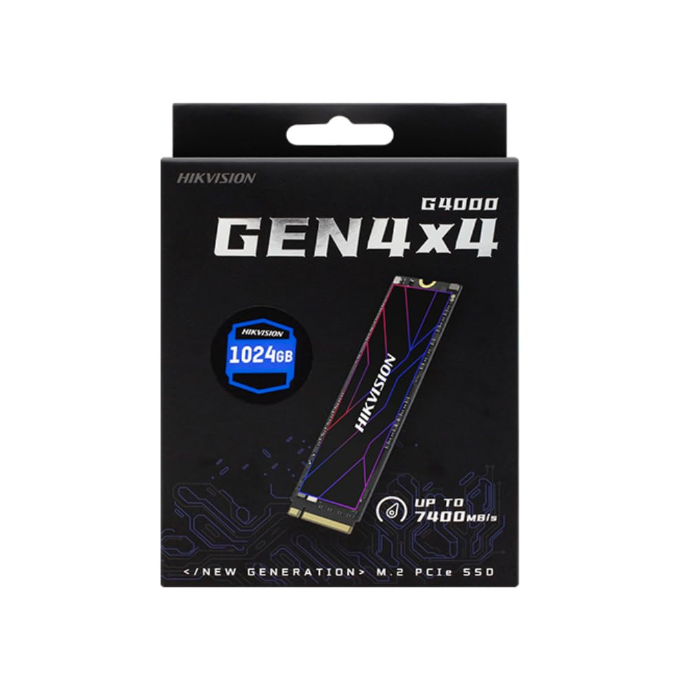 Hikvision Internal SSD 1TB NVMe Gen4 2280 (G4000)