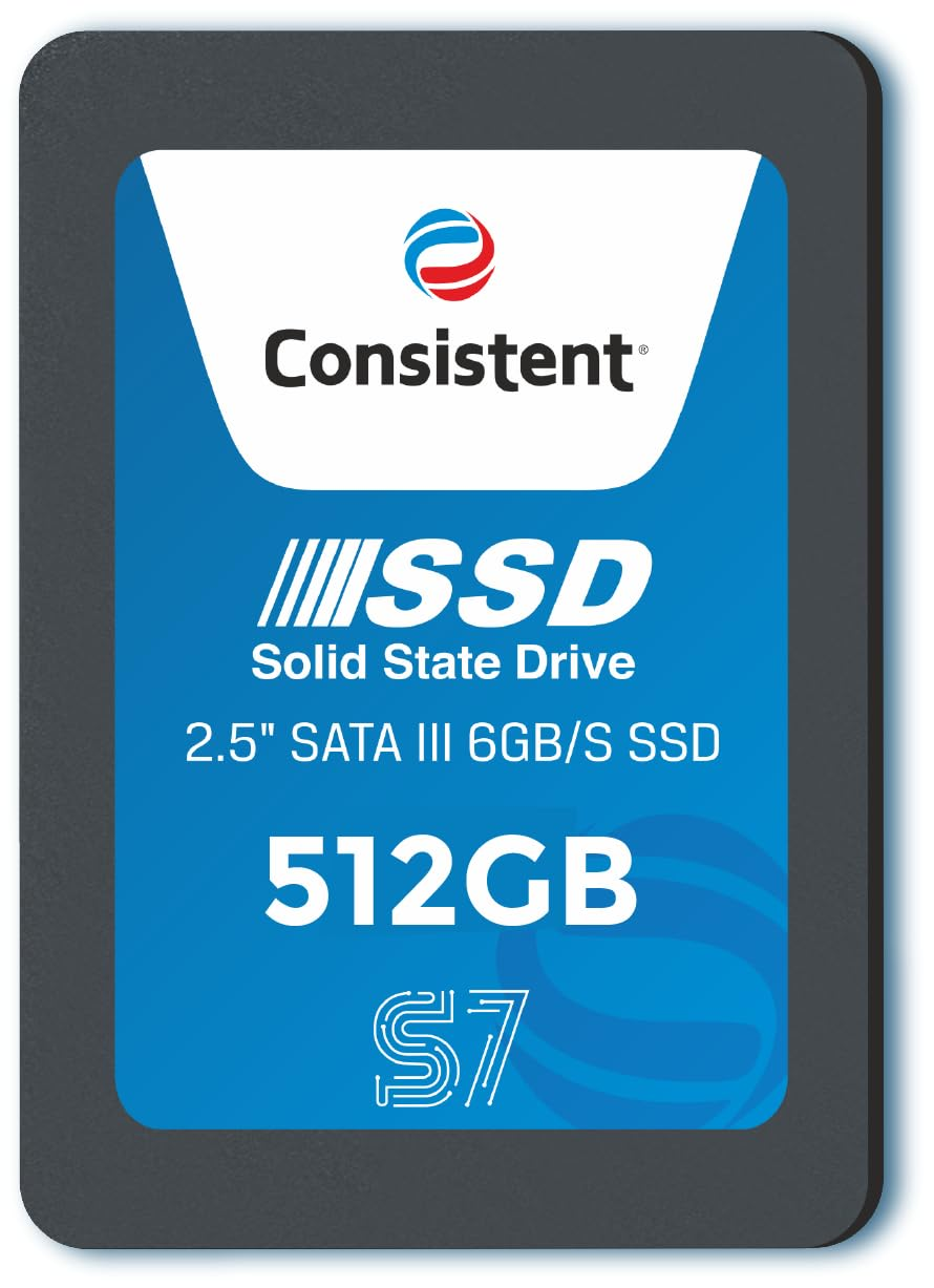 Consistent Internal SSD 512GB SATA