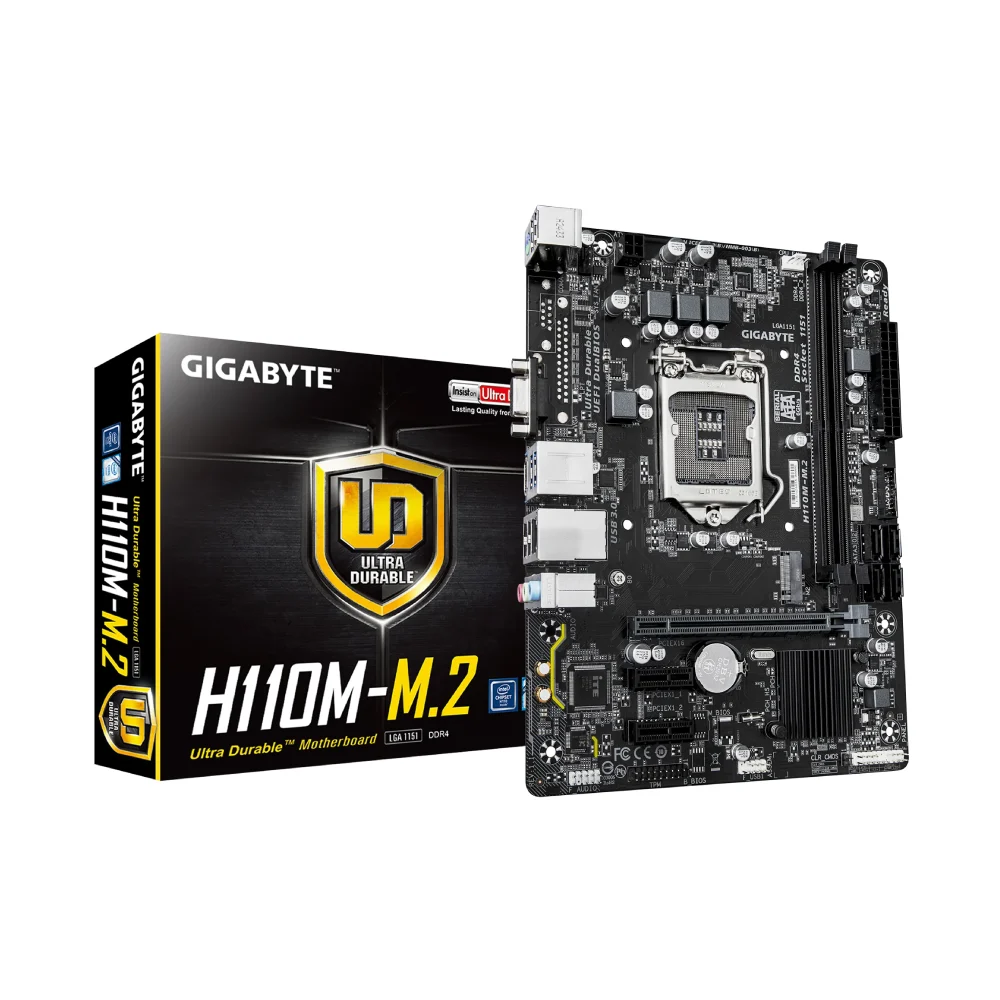 Gigabyte H110M-M.2 DDR4 Motherboard