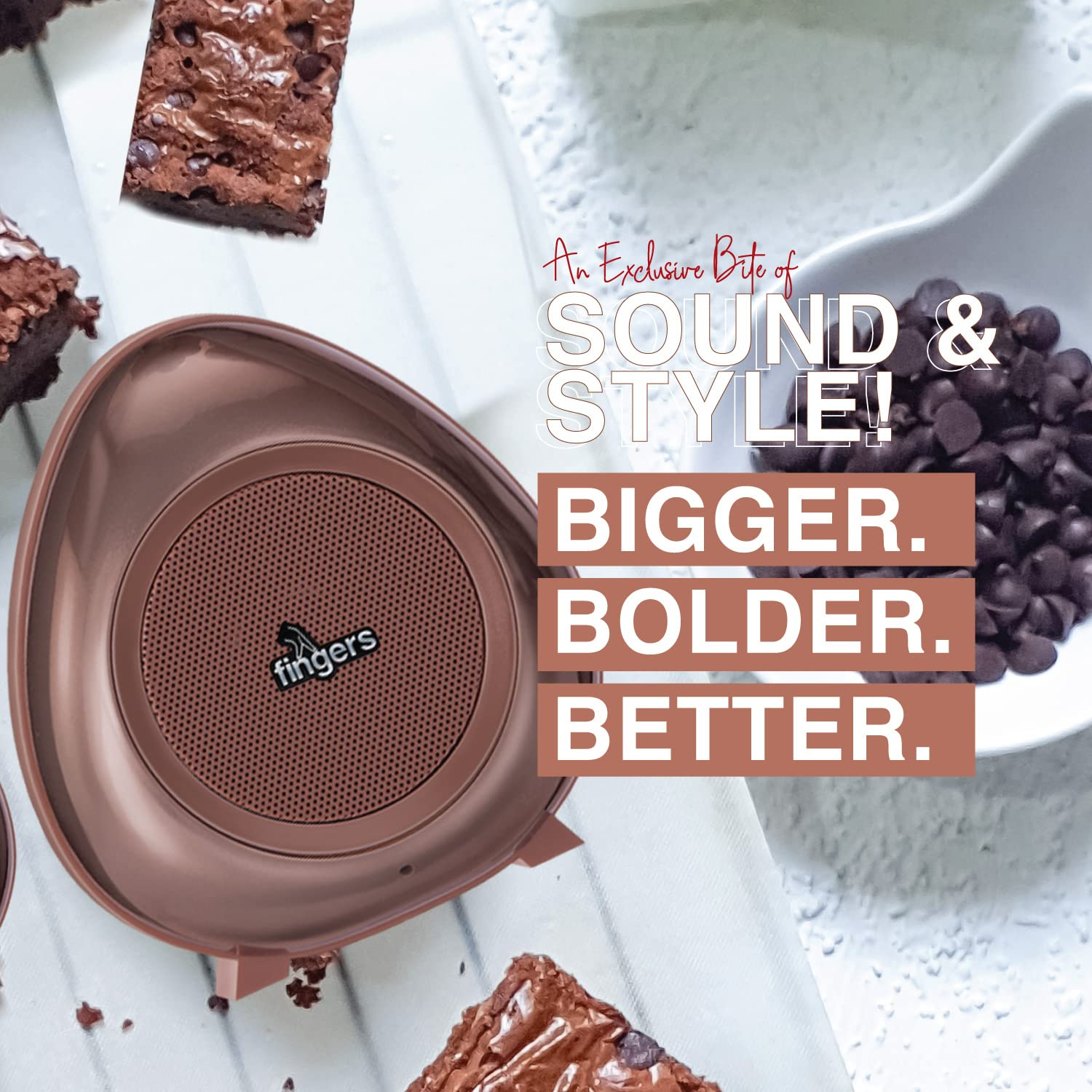 fingers Brownie2 Portable Speaker 