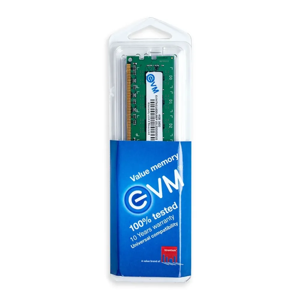 EVM Desktop Ram 4GB DDR3 1600Mhz
