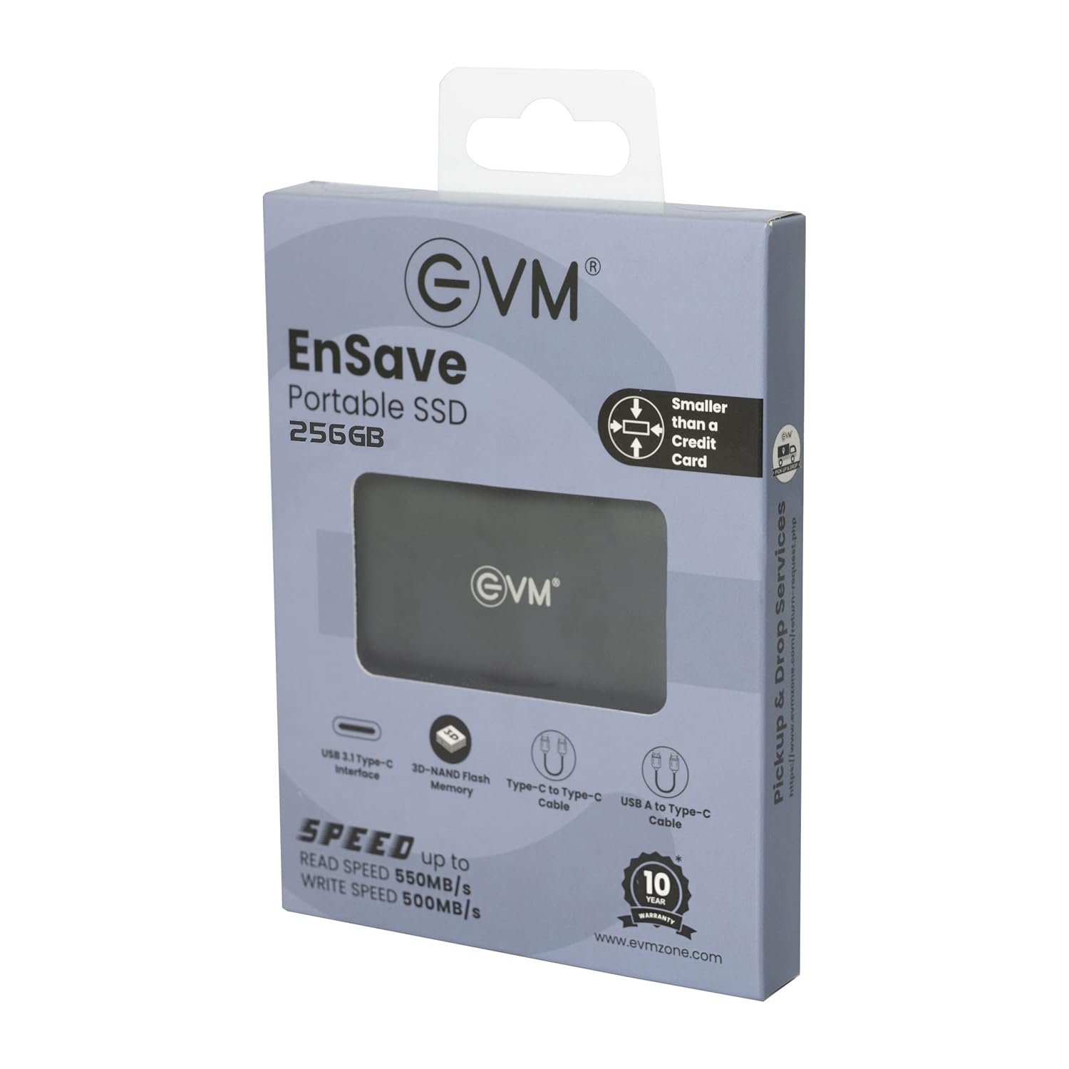 EVM External SSD 256GB Ensave Type-C