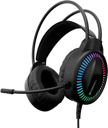ZEBRONICS BLITZC Premium Gaming Headphone black 