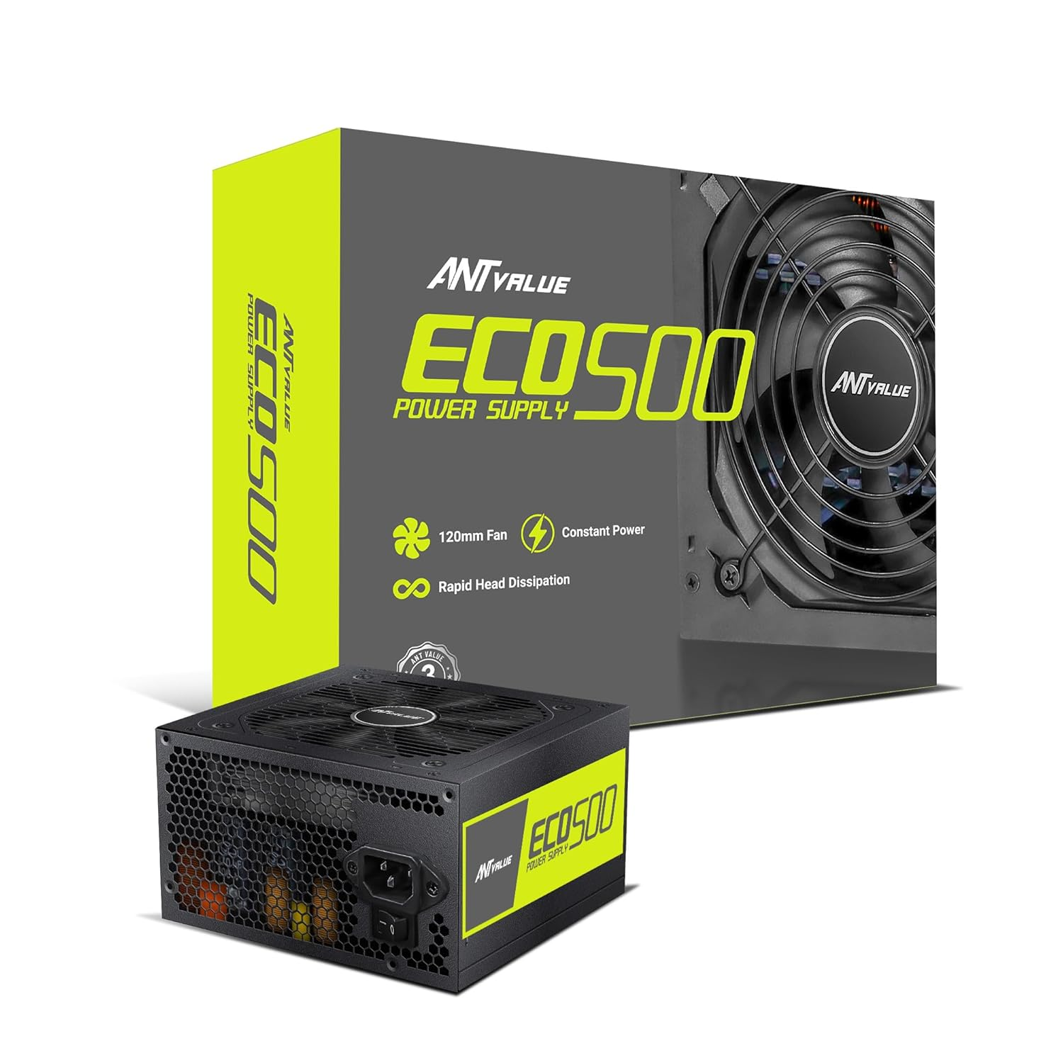 ANT ESPORTS ECO500 Power Supply 