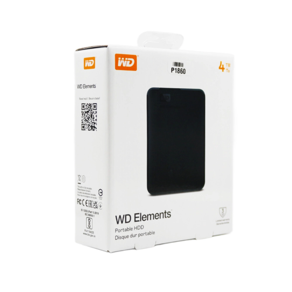 WD External USB Hard Disk Elements 4TB