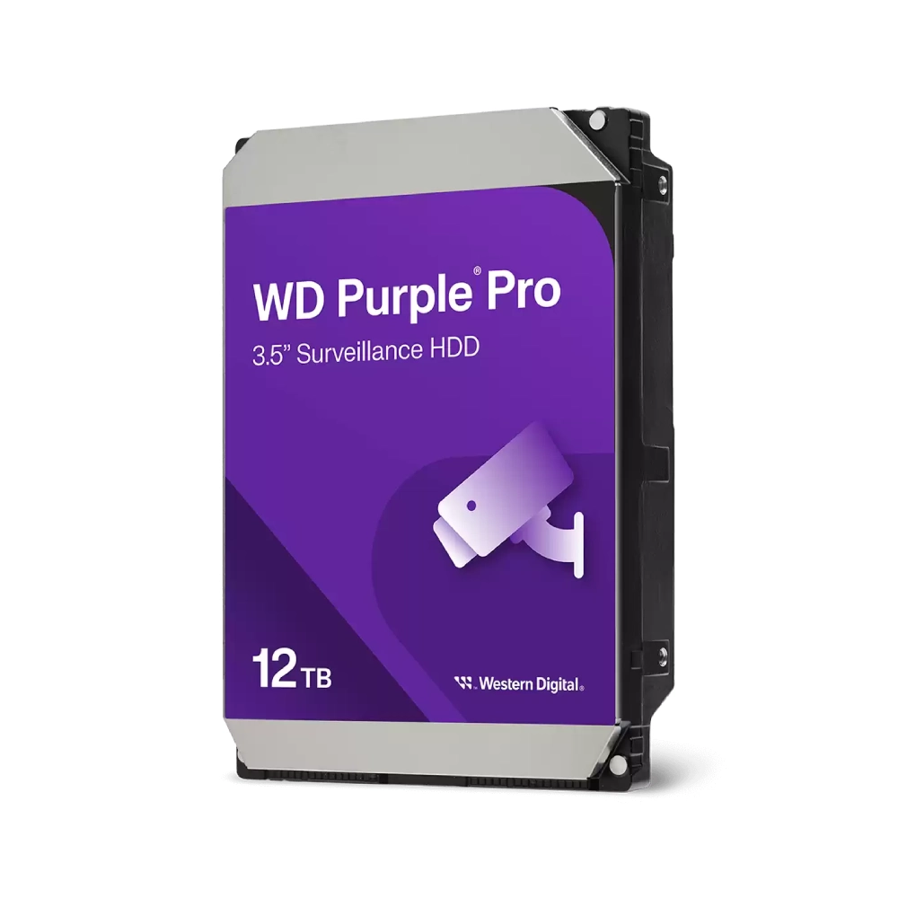 WD 12TB Purple Pro SATA 3.5 Inch Surveillance CCTV Hard Disk