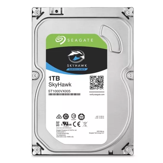 Seagate Skyhawk 1TB SATA 3.5 Inch Surveillance CCTV Hard Disk