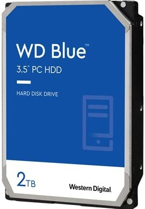 WD Blue 2TB SATA 3.5 Inch Desktop Internal Hard Disk