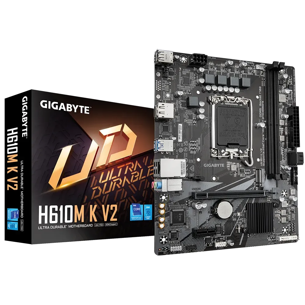 Gigabyte H610M K V2 DDR5 Motherboard