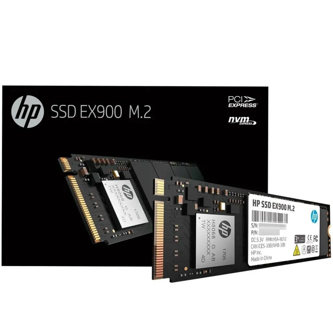 HP INTERNAL SSD 500GB NVME (EX900)