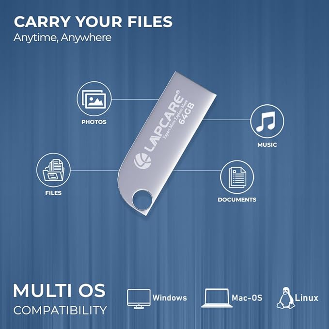 LAPCARE Pendrive 64GB USB 2.0