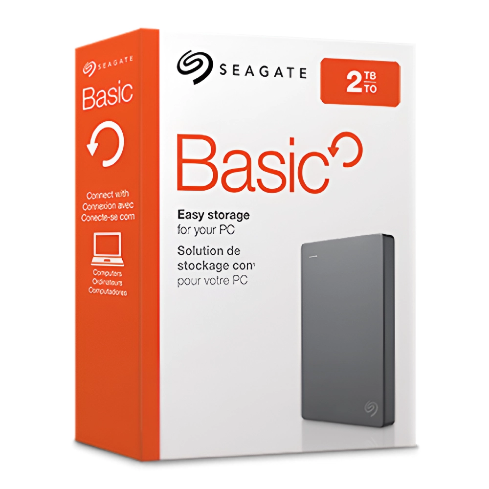 Seagate External USB Hard Disk Basic 2TB