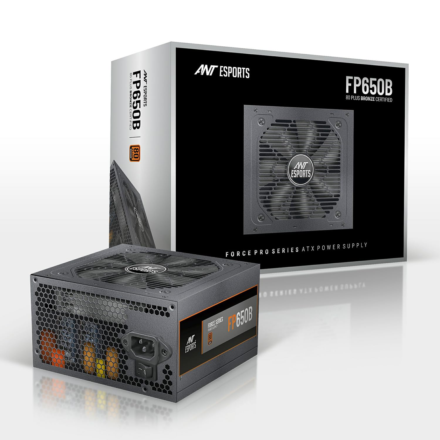 ANT ESPORTS FP650B 80 Plus Bronze Power Supply 