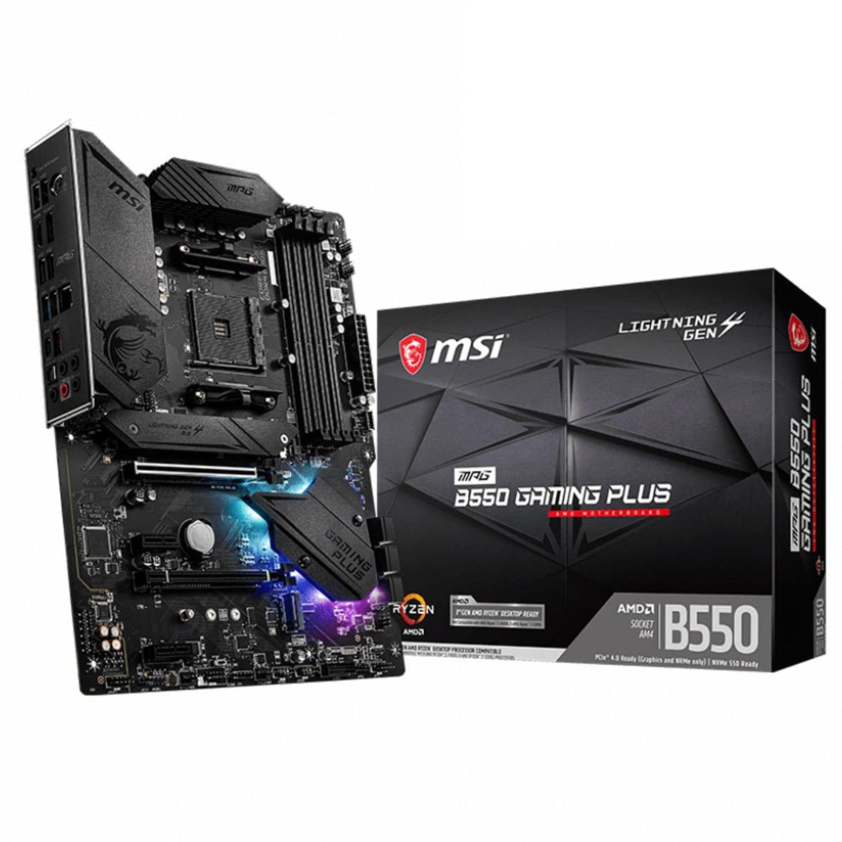 MSI MPG B550 Gaming Plus AMD Motherboard 