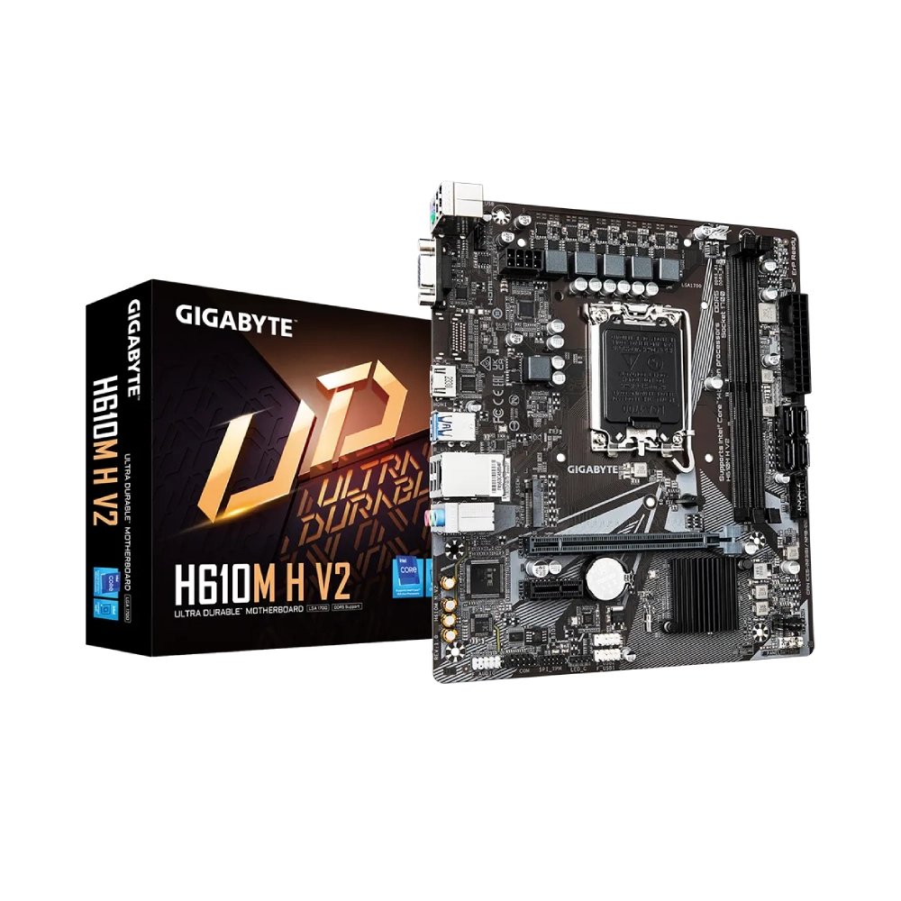 Gigabyte Motherboard H610M H V2 DDR5 