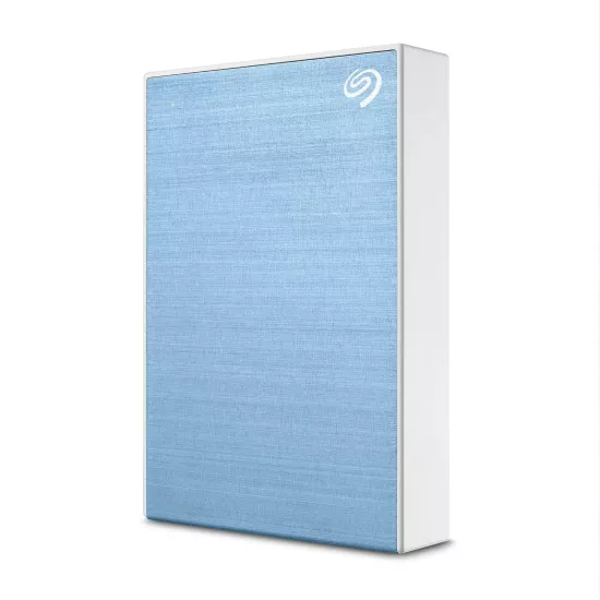 Seagate One Touch 5TB 2.5 Inch External Hard Disk (Light Blue)