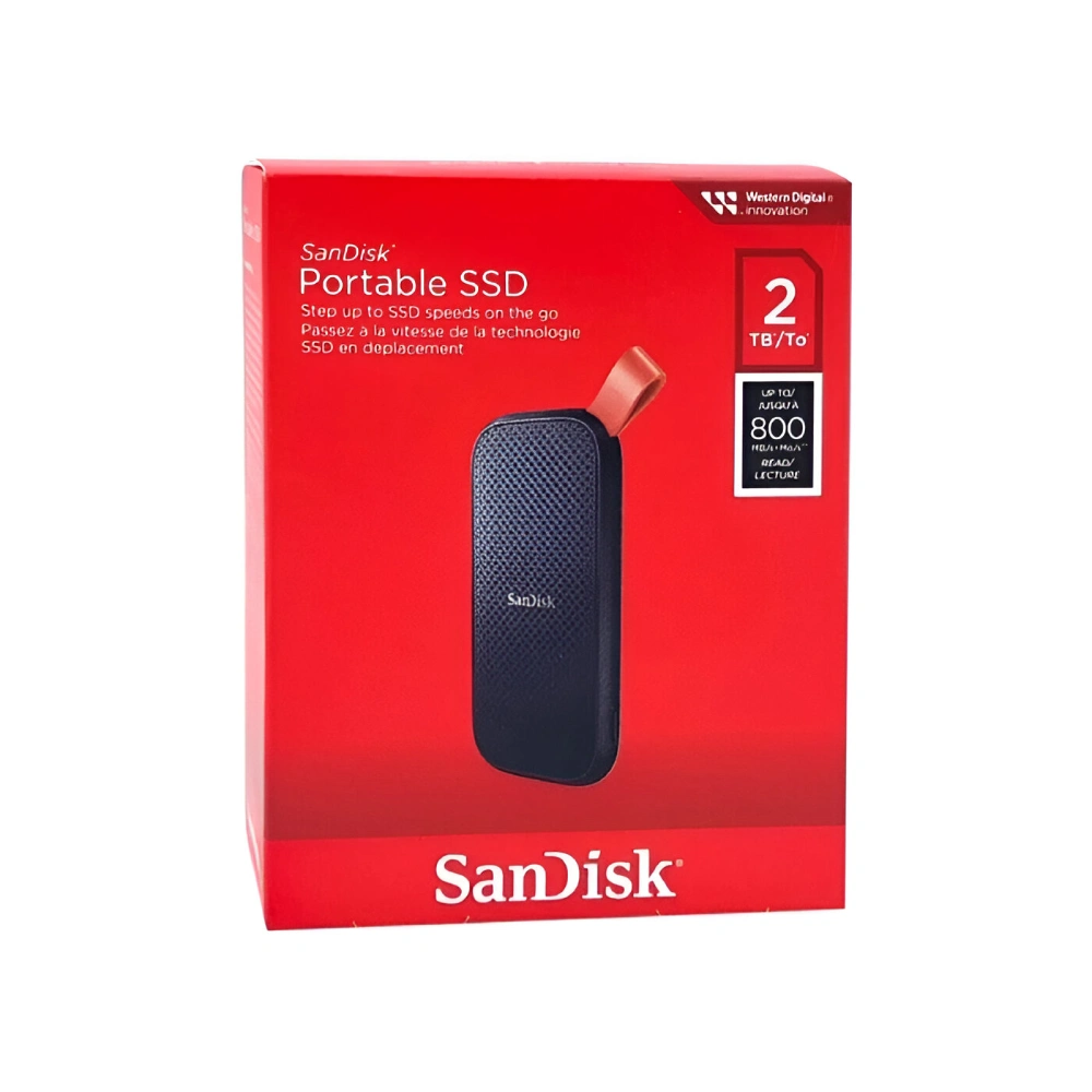 Sandisk External SSD 2TB E30 (With Type-C and USB 3.2)