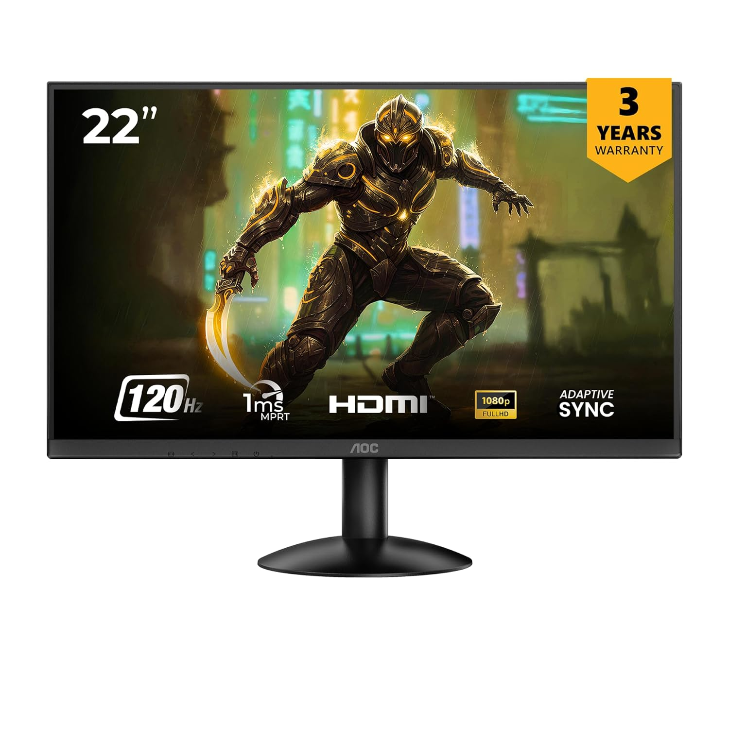 AOC LED Monitor 22" FHD VA 100Hz with HDMI | VGA (22B30HM2)