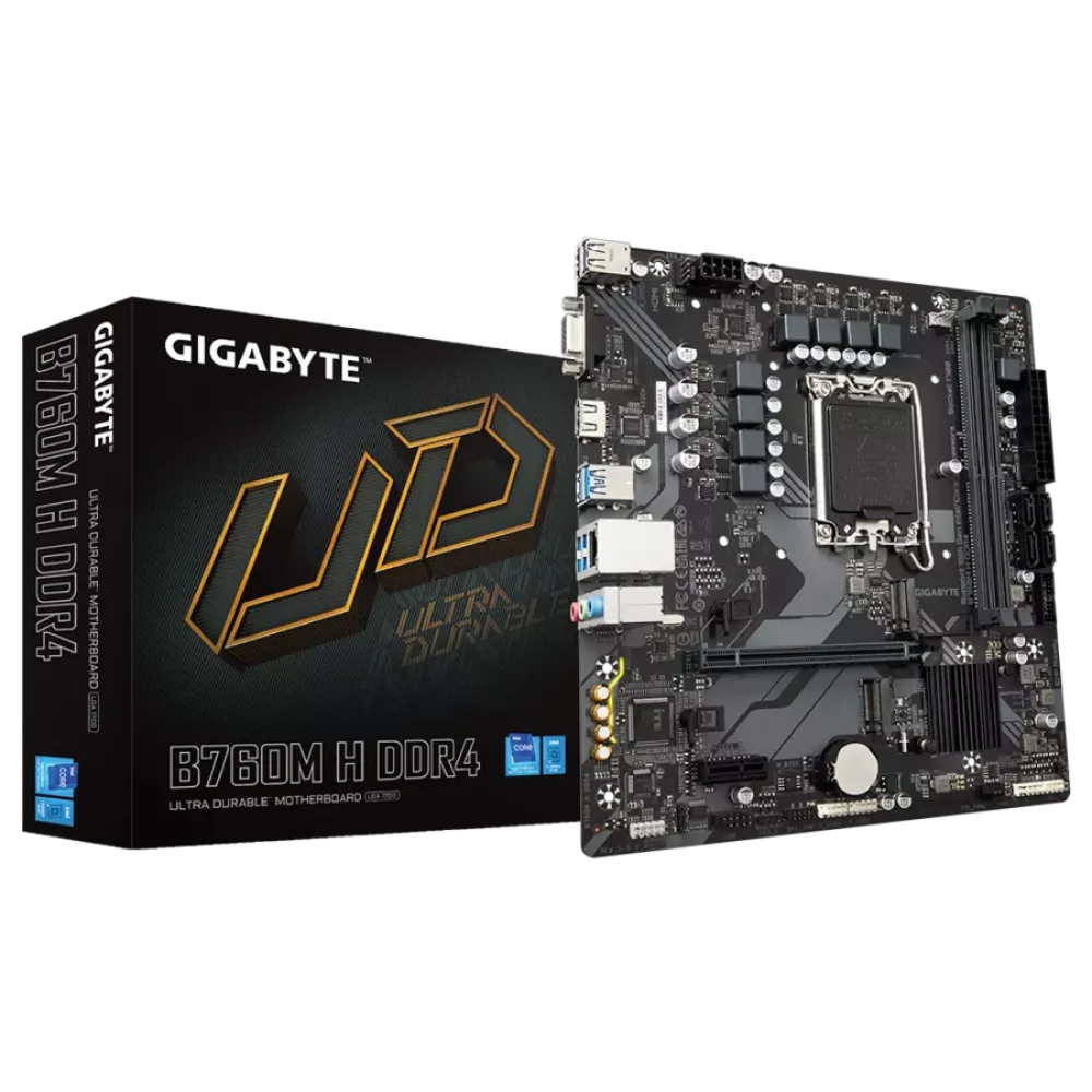 Gigabyte B760M H DDR4 Motherboard