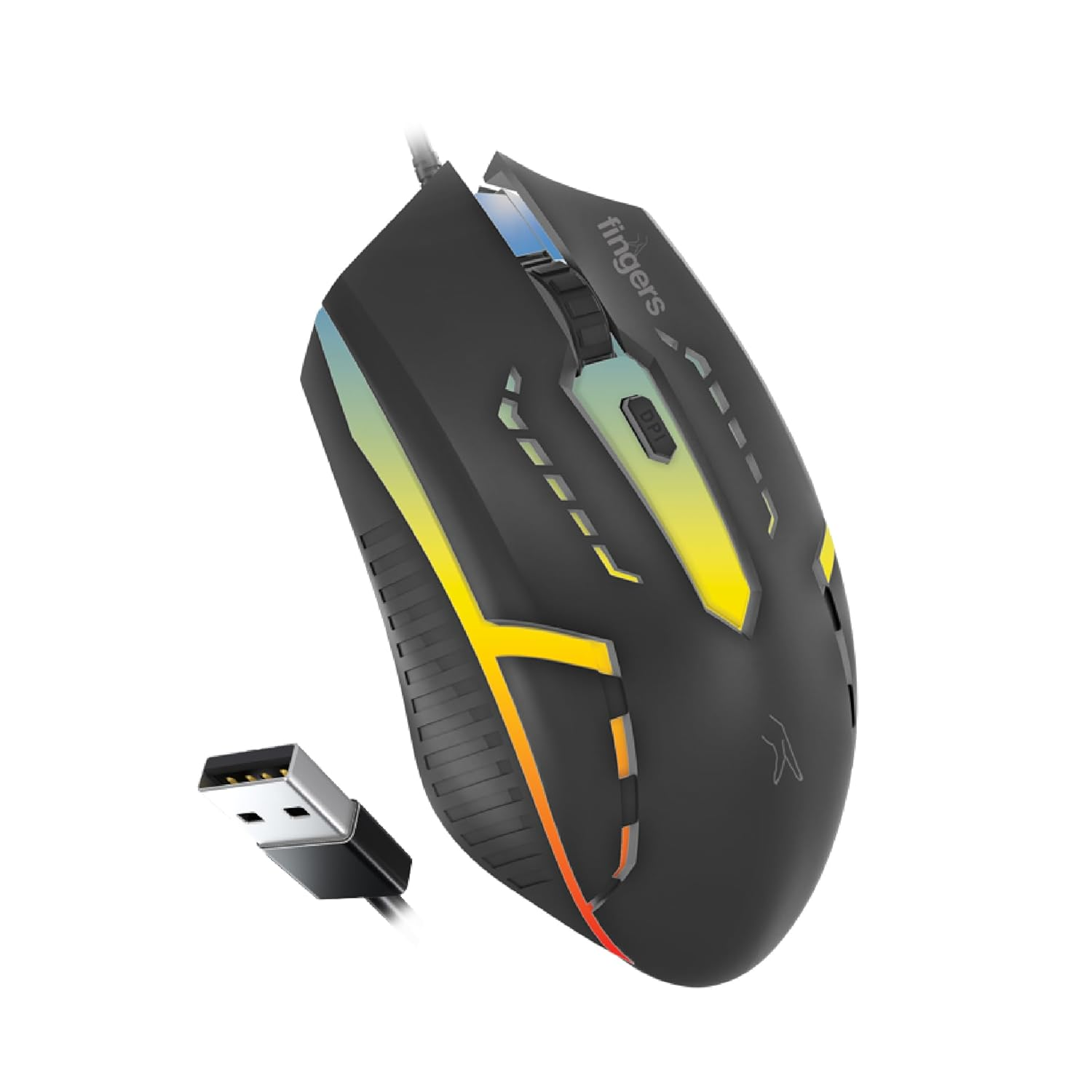 fingers BlazingHit Wired Mouse 